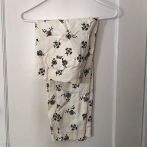 Marisa chino in cream and navy
